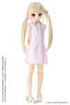 1/3 Scale 50 Sleeveless Shirt One-piece Dress Pastel Stripes (DOLL ACCESSORY)ㅤ