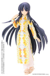 Picco Neemo Wear 1/12 Ao Dai Set (Himawari) Sunflower (DOLL ACCESSORY)ㅤ