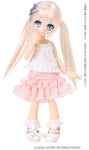 Picco Neemo Wear 1/12 Sugar Chiffon Frilly Skirt Pink (DOLL ACCESSORY)ㅤ