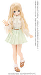 Pure Neemo Wear 1/6 PNM Leather Belt Pleated Mini Skirt Mint (DOLL ACCESSORY)ㅤ