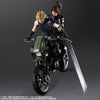 Final Fantasy VII Remake - Cloud Strife - Jessie Rasberry - Motorbike Set - Play Arts Kai (Square Enix)ㅤ