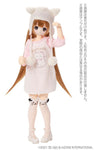 1/6 Pure Neemo Wear PNS SnottyCat Cat Ear Knit Cap II White (DOLL ACCESSORY)ㅤ