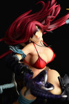 Fairy Tail - Erza Scarlet - 1/6 - the Kishi ver., Another Color :Black Armor: - December 2022 Re-release (Orca Toys)ㅤ