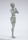 S.H.Figuarts - Body-chan - Yabuki Kentarou, Wireframe, Gray Color Ver. (Bandai Spirits)ㅤ