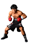 Hajime no Ippo - Takamura Mamoru - Fighting Pose - Damage EX Ver. (Orca Toys)ㅤ