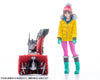 PLAMAX MF-62 - Minimum factory - Minori with Honda - Small Snow Plow - HSS1170n JX - 1/20  (Max Factory)ㅤ