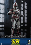 Clone Commander Fox Star Wars: The Clone Wars - Hot Toys - TMS103 (Pré-Venda)