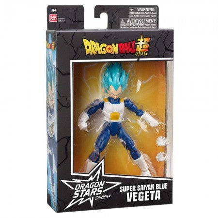 BONECO BANDAI DRAGON STARS DRAGON BALL SUPER - SUPER SAIYAN BLUE VEGETA