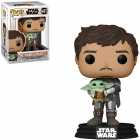 FUNKO POP MOMENT STAR WARS THE MANDALORIAN - BOBA FETT AND FENNEC ON THRONE 486