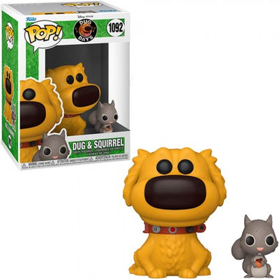 FUNKO POP DISNEY DUG DAYS - DUG & SQUIRREL 1092