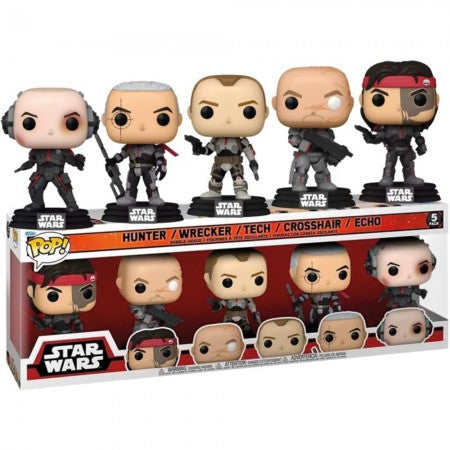 FUNKO POP STAR WARS LA LOTE MALA (PACK DE 5)