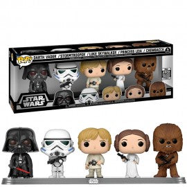 FUNKO POP DELUXE STAR WARS - R2-D2 AND PRINCESS LEIA HOLOGRAM 766