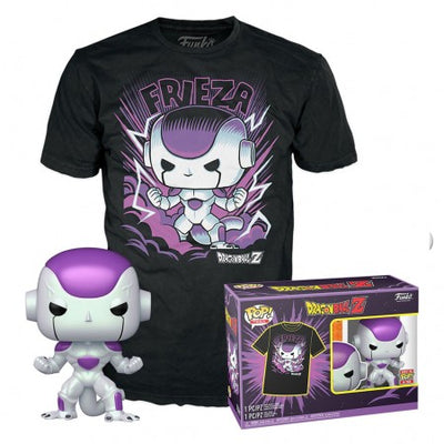 FUNKO POP ANIMACIÓN DRAGON BALL Z FRIEZA + PAQUETE DE CAMISETAS *LG* 63651