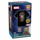 FUNKO POP TEES MARVEL BLACK PANTHER: WAKANDA FOREVER & CAMISETA TAMANHO LG (70381)