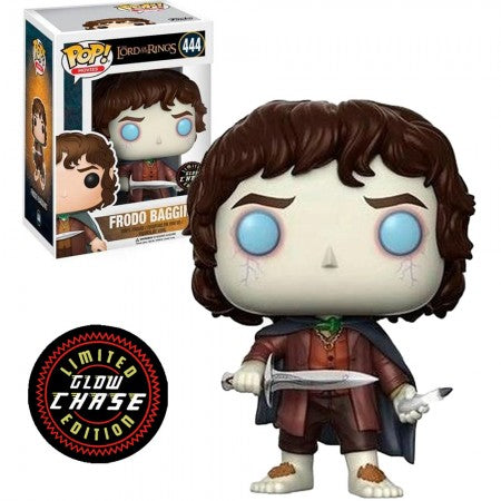 FUNKO POP CHASE MOVIES LORD OF THE RINGS - FRODO 444 GLOWS IN THE DARK