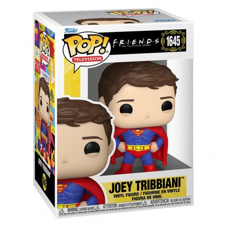 FUNKO POP TELEVISION FRIENDS - JOEY TRIBBIANI in SUPERMAN COSTUME 1645