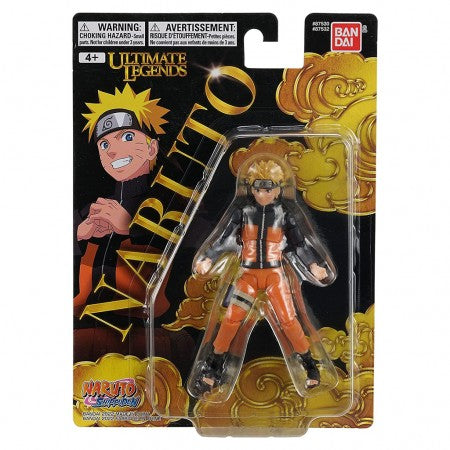 BONECO BANDAI LEGENDS NARUTO SHIPPUDEN - NARUTO UZUMAKI (87532)