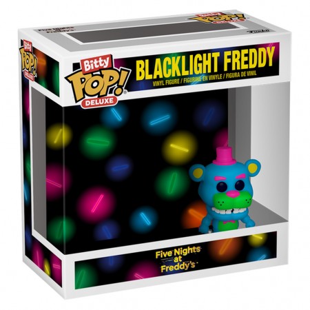 FUNKO BITTY DELUXE FIVE NIGHT'S AT FREDDY'S - BLACKLIGHT FREDDY (84872)