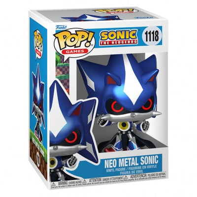 FUNKO POP GAMES SONIC THE HEDGEHOG - NEO METAL SONIC 1118