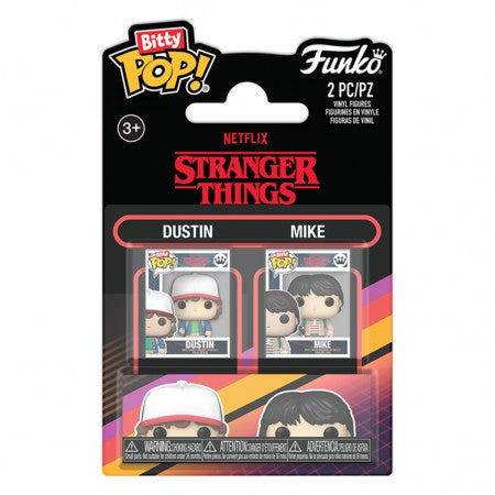 FUNKO BITTY POP STRANGER THINGS - DUSTIN & MIKE 2-PACK (88936)