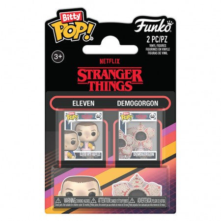 FUNKO BITTY POP STRANGER THINGS - ELEVEN & DEMOGORGON 2-PACK (88937)