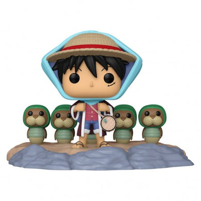 FUNKO POP MOMENT ONE PIECE - MONKEY D. LUFFY TRAINS KUNG FU DUGONG 1637