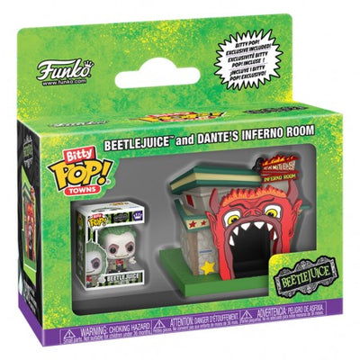 FUNKO BITTY POP TOWNS BEETLEJUICE - BEETLEJUICE AND DANTE'S INFERNO ROOM (85517)