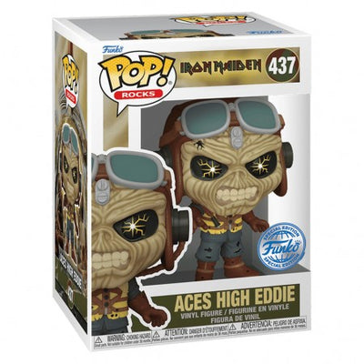 FUNKO POP ROCKS IRON MAIDEN EXCLUSIVE - ACES HIGH EDDIE 437