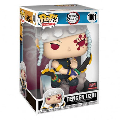 FUNKO POP ANIMATION DEMON SLAYER: KIMETSU NO YAIBA SUPER SIZED 10" - TENGEN UZUI 1801