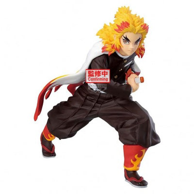 ESTÁTUA BANPRESTO MAXIMATIC DEMON SLAYER: KIMETSU NO YAIBA - KYOJURO RENGOKU (1933)