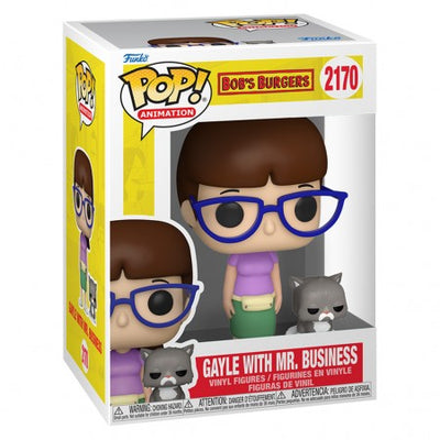 FUNKO POP ANIMATION BOB'S BURGERS - GAYLE WITH MR. BUSINESS 2170