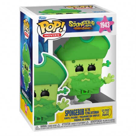 FUNKO POP MOVIES THE SPONGEBOB MOVIE - SPONGEBOB AS THE FLYING DUTCHMAN 1943
