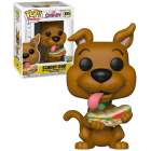 FUNKO POP ANIMATION SCOOBY-DOO EXCLUSIVE - SCOOBY-DOO (FLOCKED) 149
