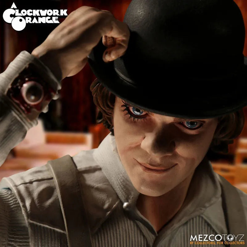A Clockwork Orange - Alex DeLarge 12 Inch Action Figure(Provisional Pre-order)ㅤ – Mezco – ActionFigureBrasil
