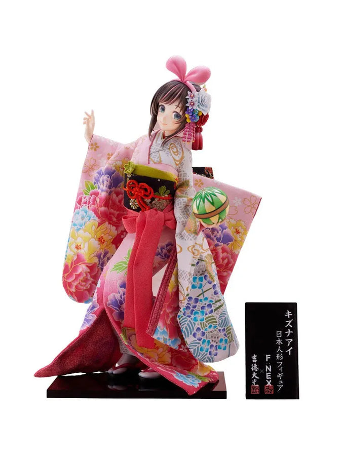 A.I.Channel - Kizuna Ai - F:Nex  (AMU-FNX0933) - 1/4 - Nihon Ningyou (FuRyu, Yoshitoku)ㅤ – FuRyu – ActionFigureBrasil