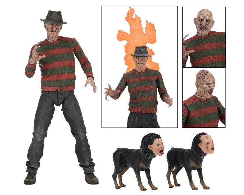 A Nightmare on Elm Street 2: Freddy's Revenge - Freddy Krueger Ultimate 7 Inch Action Figureㅤ – Neca – ActionFigureBrasil