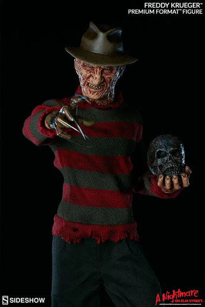 "A Nightmare on Elm Street 3: Dream Warriors" Premium Format Figure Freddy Kruegerㅤ – Sideshow Collectibles – ActionFigureBrasil — close