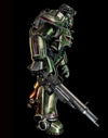 Fallout - 1/6 - T-45 - Hot Rod Shark Power Armor (Threezero)ㅤ - ActionFigure Brasil