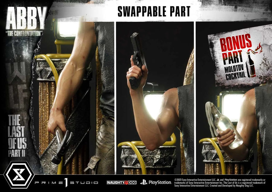Abby The Confrontation (Bonus Version) The Last of Us Part II – Prime1Studio – ActionFigure Brasil