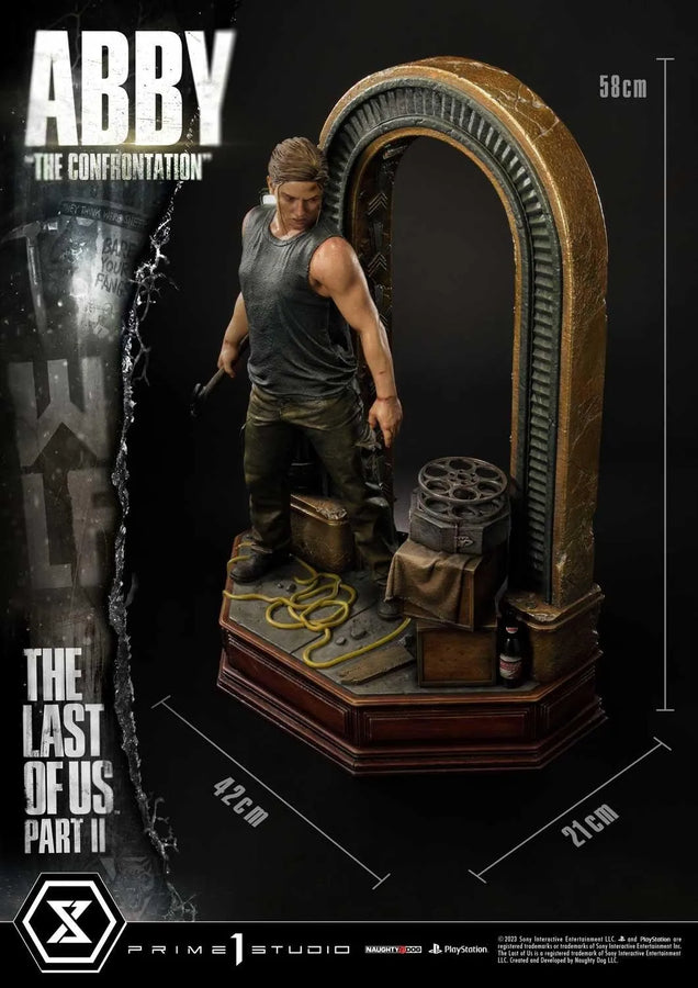 Abby The Confrontation (Bonus Version) The Last of Us Part II – Prime1Studio – ActionFigure Brasil