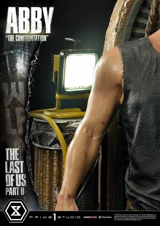 Abby The Confrontation (Bonus Version) The Last of Us Part II – Prime1Studio – ActionFigure Brasil