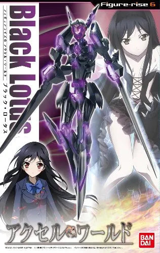 Accel World - Black Lotus - Figure-rise 6 (Bandai)ㅤ – Bandai – ActionFigure Brasil — ângulo diferente