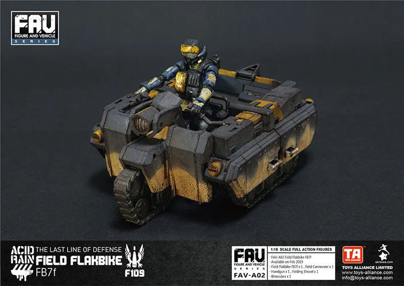 Acid Rain World FAV-A02 Field Flakbike FB7f 1/18ㅤ – TOYS-ALLIANCE – ActionFigureBrasil