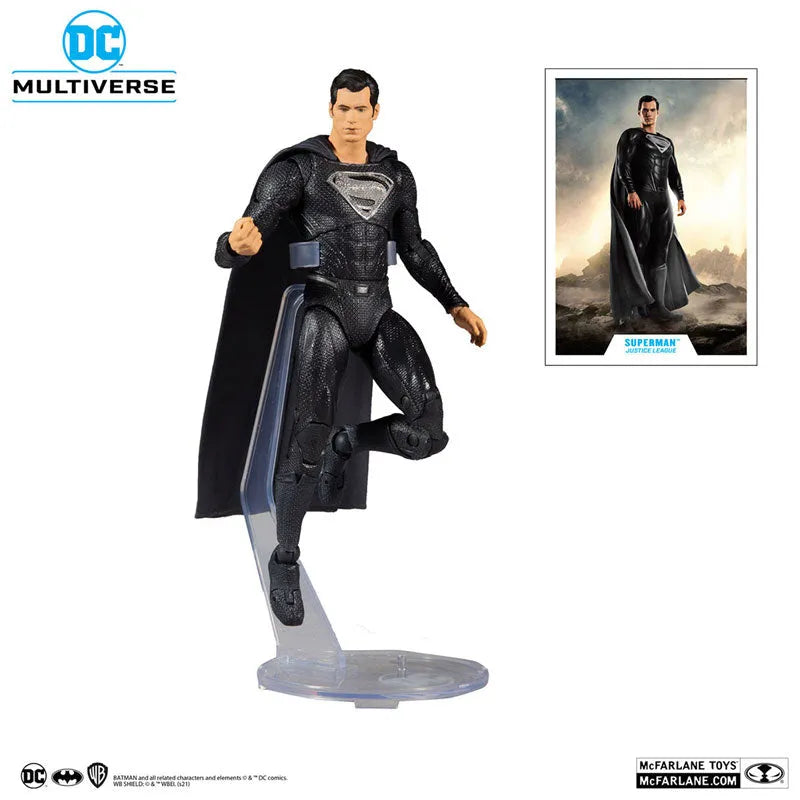 Action Figure Superman (Black Suit) 