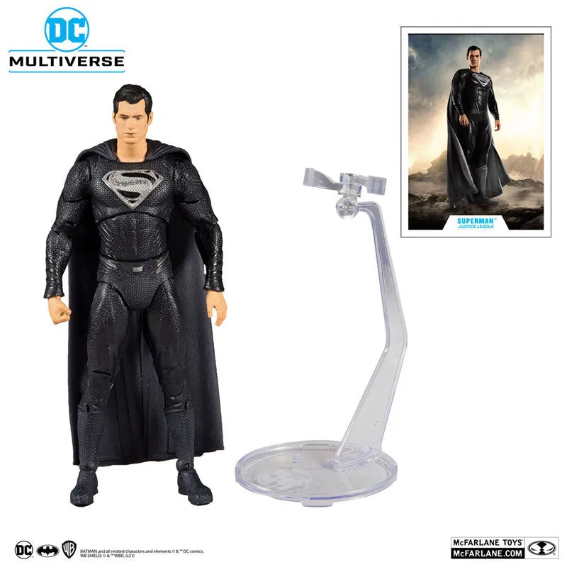 Action Figure Superman (Black Suit) 