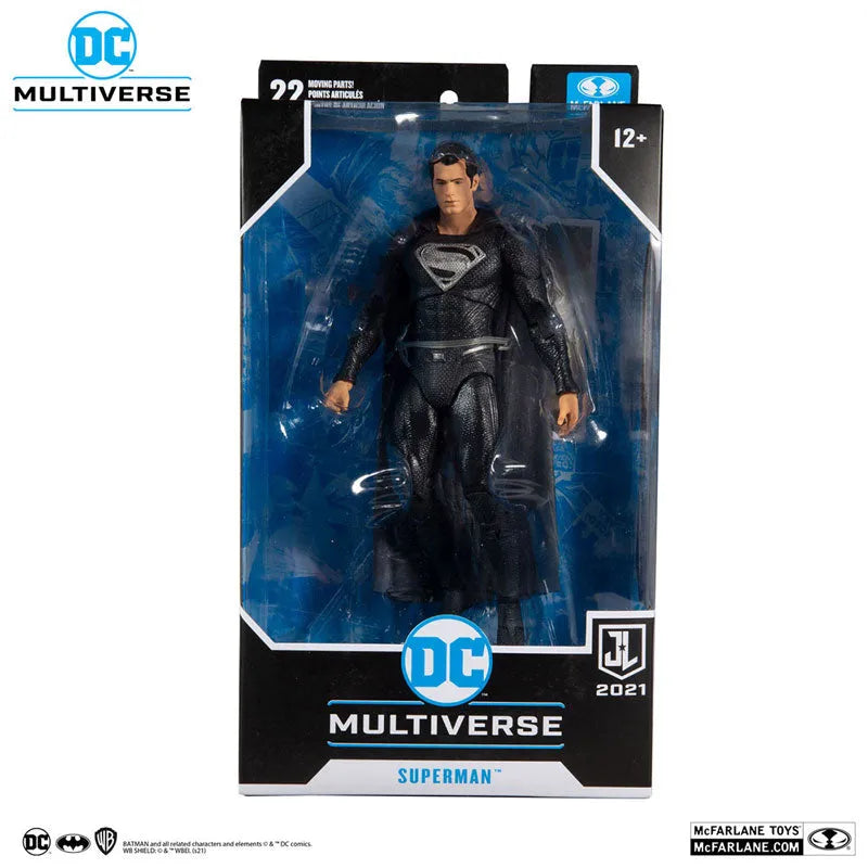 Action Figure Superman (Black Suit) 