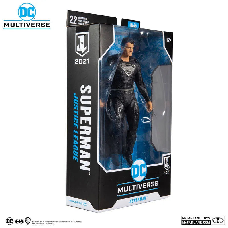 Action Figure Superman (Black Suit) 