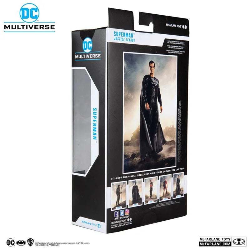 Action Figure Superman (Black Suit) 