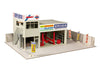 1/64 Auto Garage [Famous Car Brand Shop] (Paper Diorama Kit)ㅤ