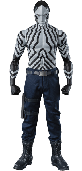 Adad (Anime Version) – Threezero – ActionFigure Brasil — com base expositora